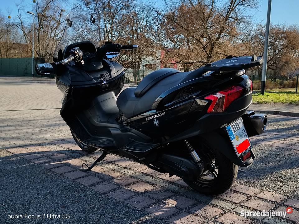 Suzuki Burgman AN 650 wielkopolskie Ostrów Wielkopolski