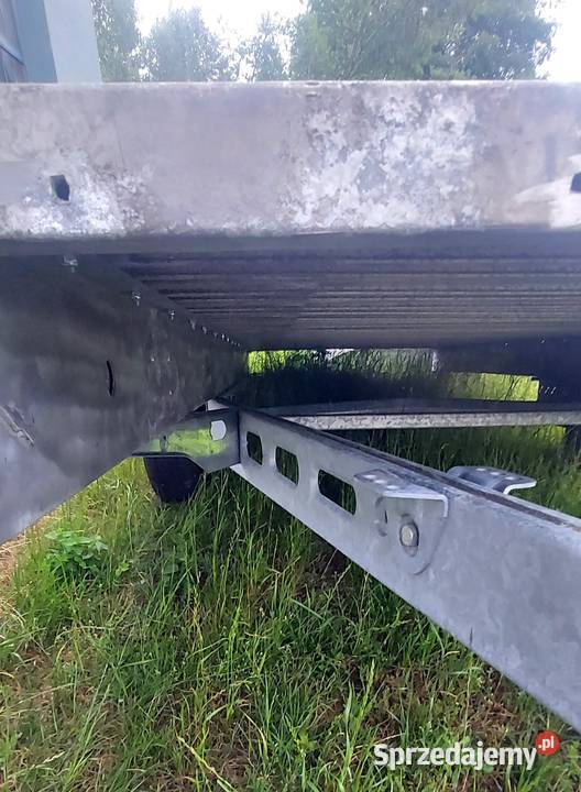 Przyczepa sam platforma aluminiowa oś alko