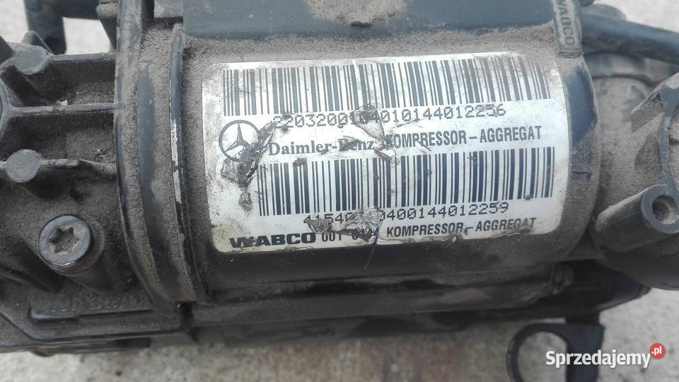 Mercedes kompresor agregat aggregat sprezarka Kocmyrzów