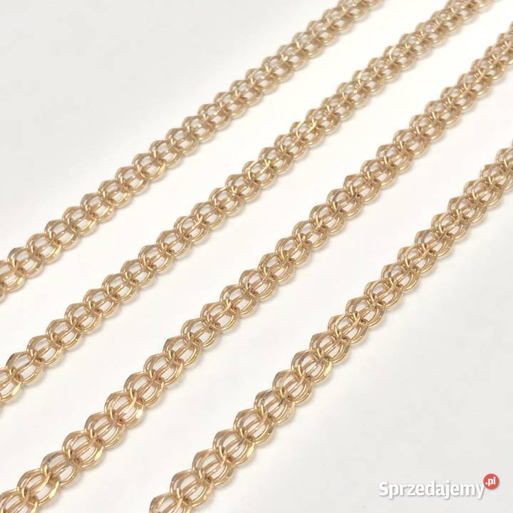 Złoty ŁAŃCUSZEK damski 585 14K cudowny Warszawa
