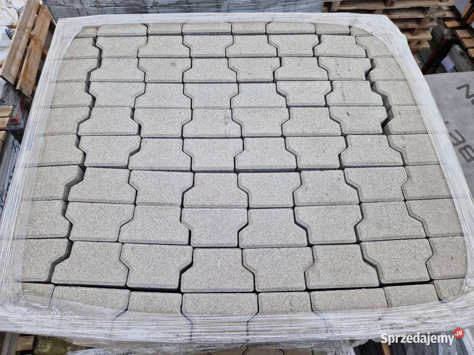 Kostka Brukowa Behaton 8 Połówki Szary Libet mazowieckie Wielogóra sprzedam