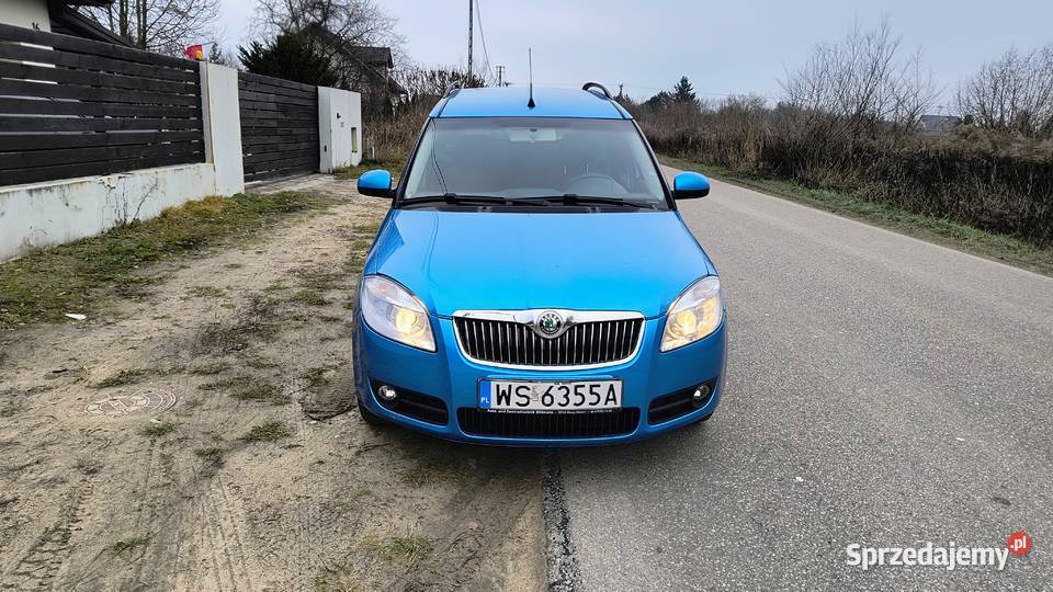 Skoda Rumster 16 B 105 2007 idealna z hakiem Siedlce