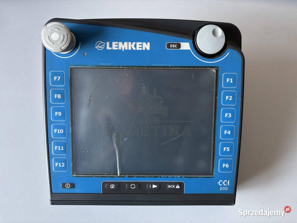 Lemken LVT CCI 200 50 Terminal Panel Nawigacja