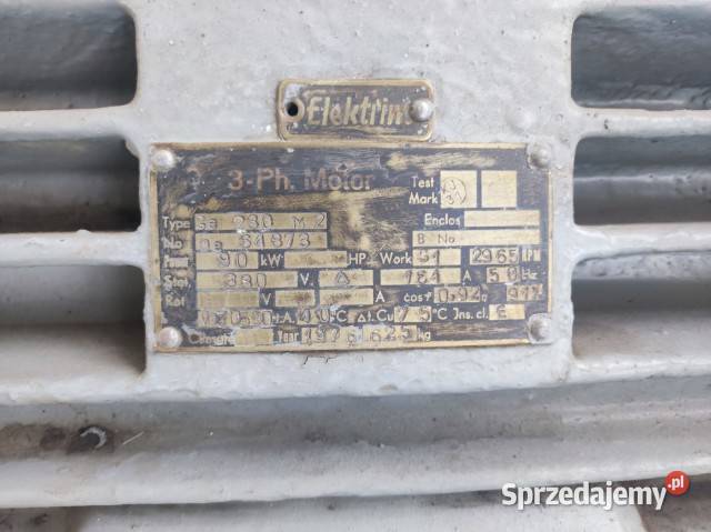 Silnik elektryczny 90kW2965obr Toruń