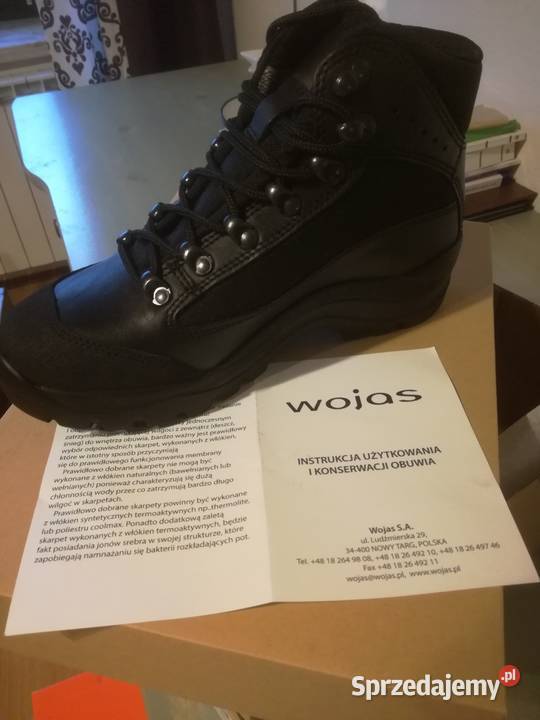 Buty skórzane wojskowe mundurowe Wojas 38cm śląskie Jastrzębie-Zdrój sprzedam