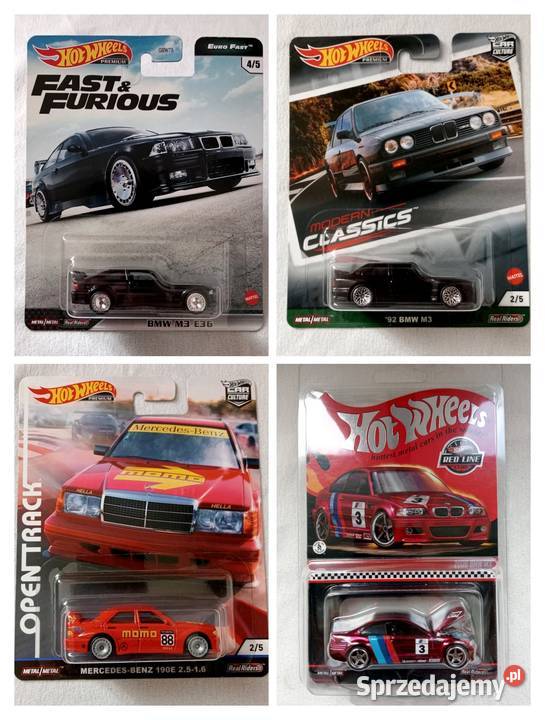 Hot Wheels Premium 92 BMW M3 BMW E36 stan Jaworzno