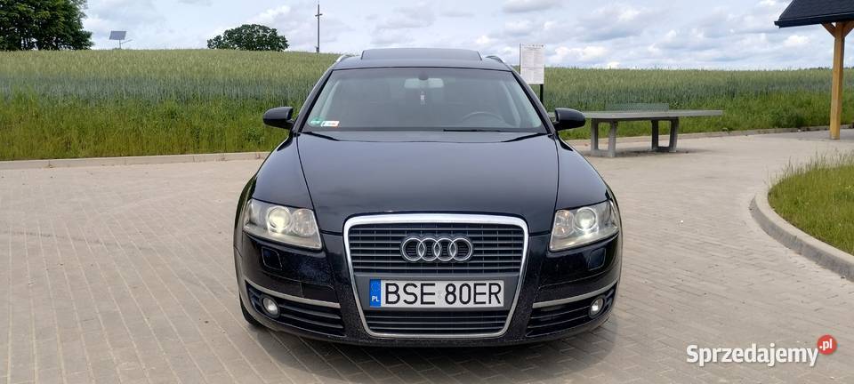 Audi A6 C6 27 TDI manual piękna jeden właściciel Rok produkcji 2008 Sejny sprzedam