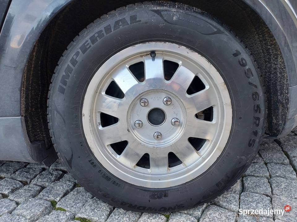 Koła alufelgi ori Audi i opony zimowe 19565R15 Motoryzacja Białystok