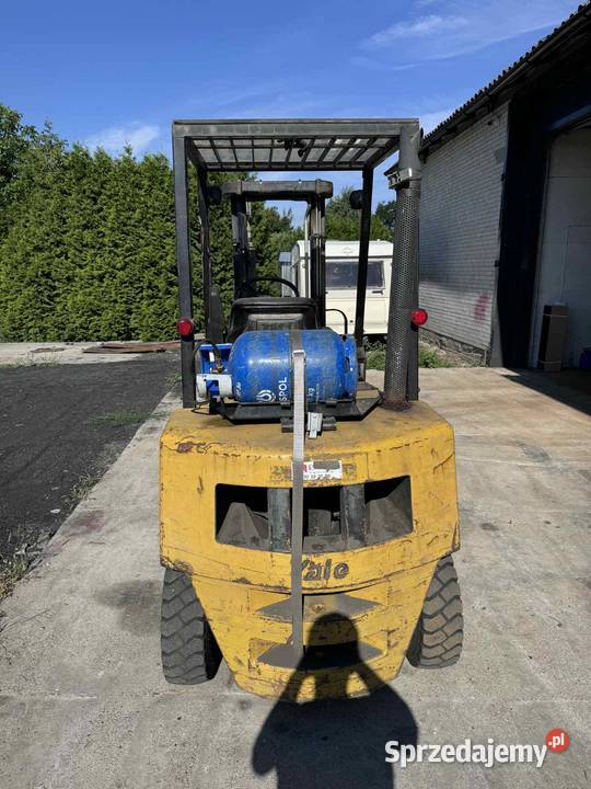 Wózek widłowy CAT GP25K 25 t gotowy do pracy Rok produkcji 2001 Podskarbice Szlacheckie