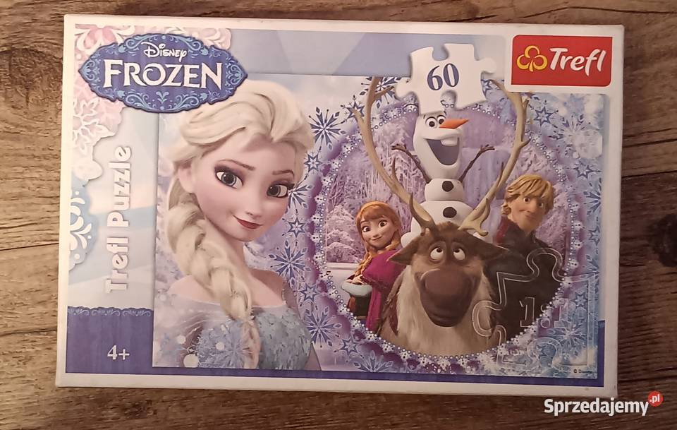 Puzzle Kraina Lodu Frozen 60 elementów Trefl Zbylitowska Góra