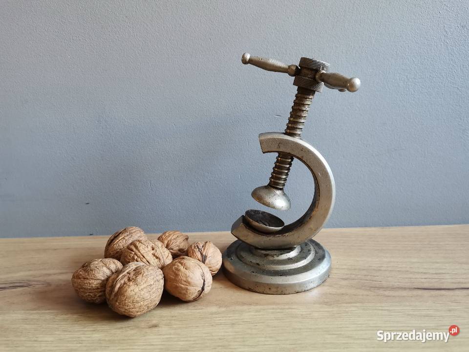 Stary metalowy dziadek do orzechów Antyki Siemianowice Śląskie