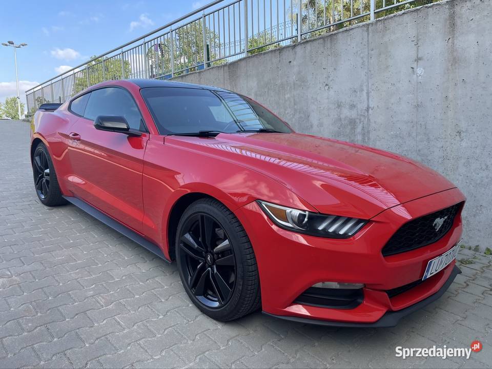 Ford Mustang 37 2016 automat duże radio CarPlay nieuszkodzony lubelskie