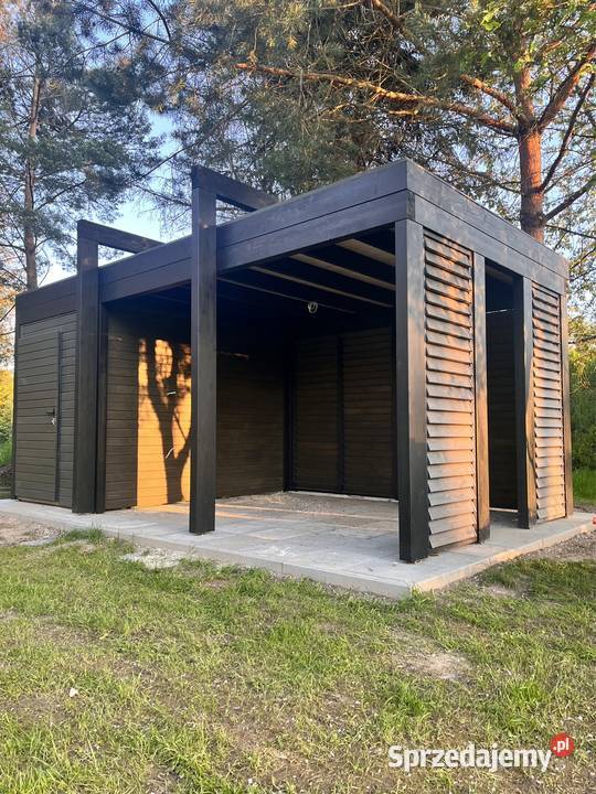 Nowoczesna altana ogrodowa pawilon ogrodowy podkarpackie Rzeszów