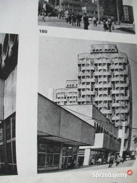 Koncepcja zabudowy miasta S Koziński 1974 miasto Łódź
