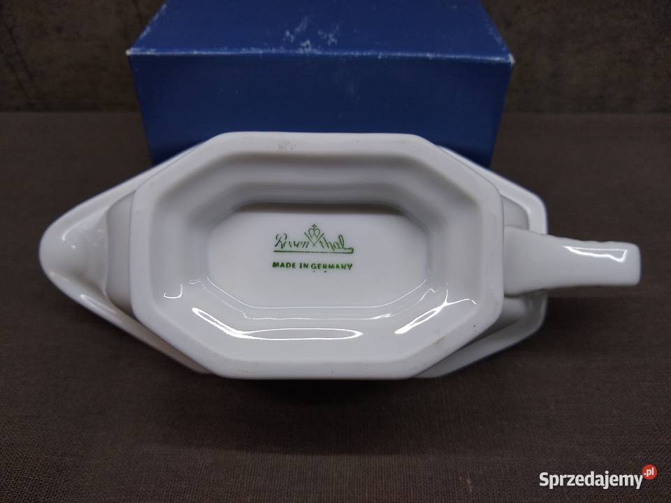 NOWA Sosjerka do masła Rosenthal Biała Maria 18 Kalisz