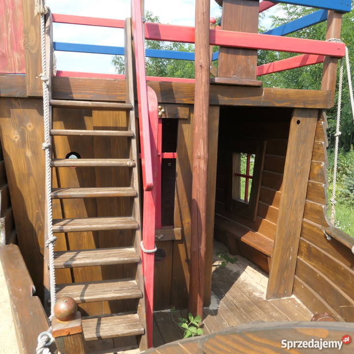DREWNIANY STATEK PIRACKI Brudnów sprzedam