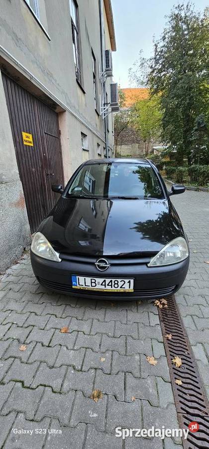 SprzedamZamienię Opel Corsa C 2001r 12 benzyna czarny Lublin