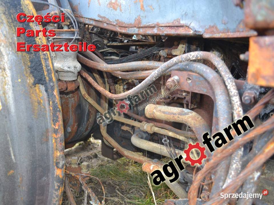 Deutz Agrotron K430 części skrzynia biegów oś Byków