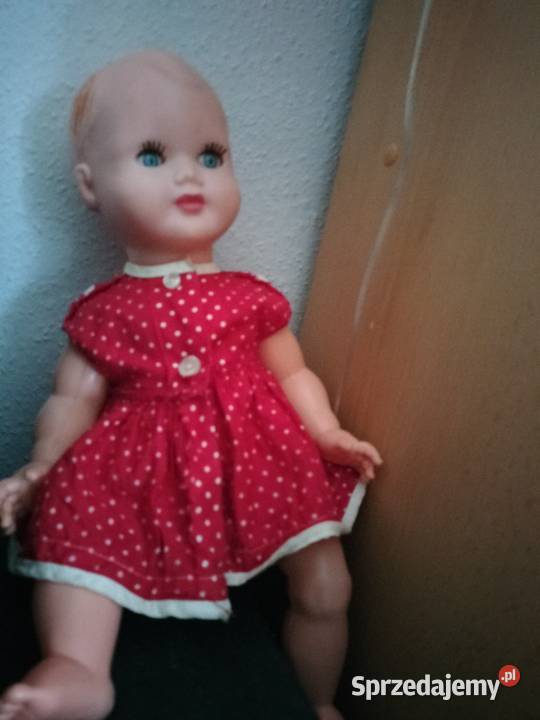 Mała lalka plastikowa celuloid made in Italy Choszczno