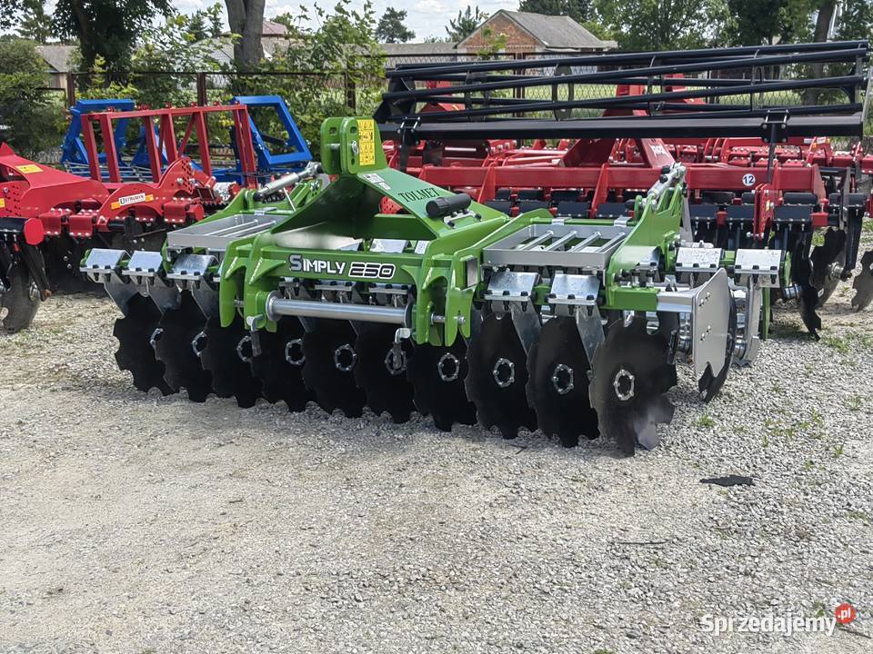 Brona talerzowa TOLMET SIMPLY 250 Żółkiewka-Osada