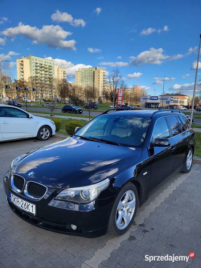 Bmw serii 5 530d e61 M57 2005r 30 218 nowe dolnośląskie Kostrzyca