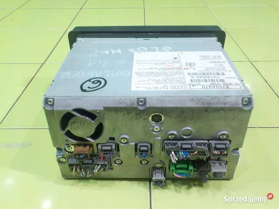 MITSUBISHI OUTLANDER II 20 D 07r 0610 radio