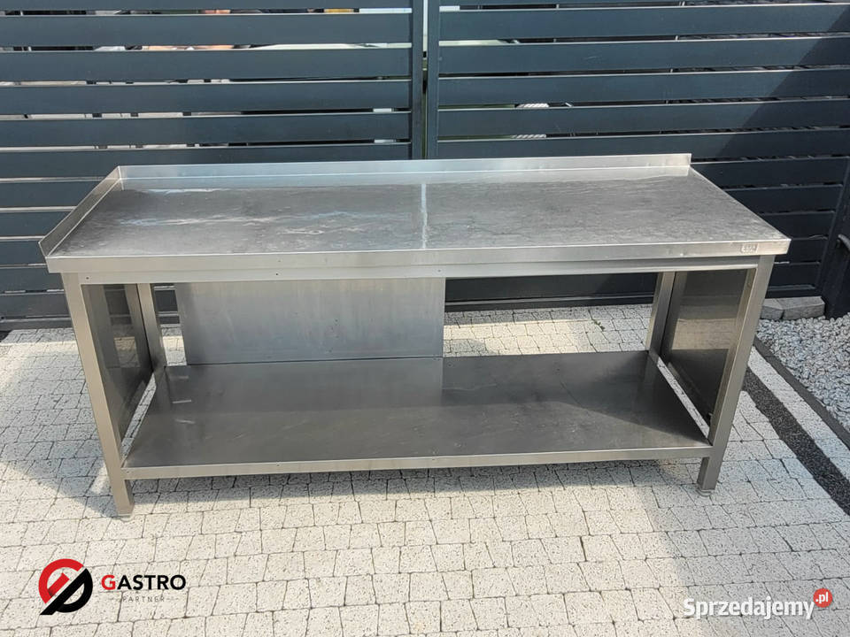 Stół gastronomiczny z półką 180x60x85 Ostrów Wielkopolski