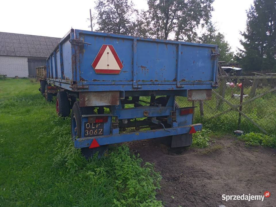 Przyczepa nieuszkodzony Długi Borek