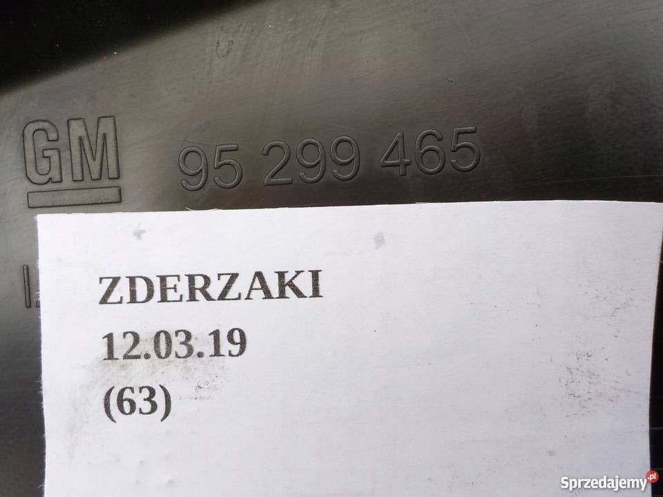 OPEL MOKKA ZDERZAK PRZÓD PRZEDNI wielkopolskie Nowy Tomyśl