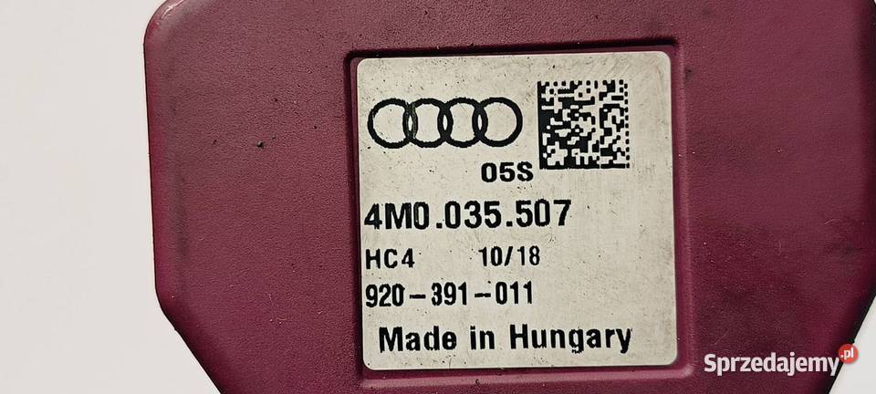 MODUŁ AUDI A8 L D5 4N 4M0035507 WZMACNIACZ Lipno sprzedam