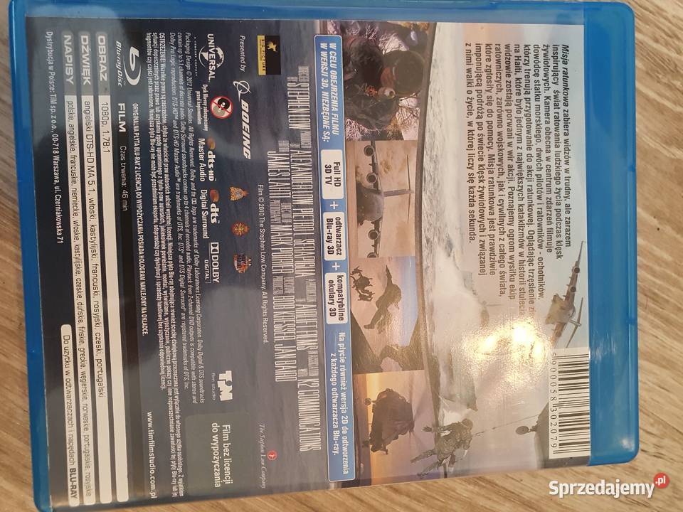 Filmy DVD blu- Ray 3D