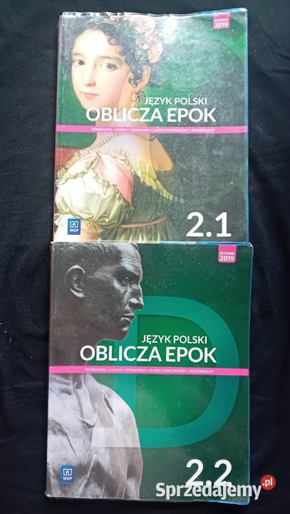 Język polski Oblicza epok 21 i 22 całość Wydanie Koźminek