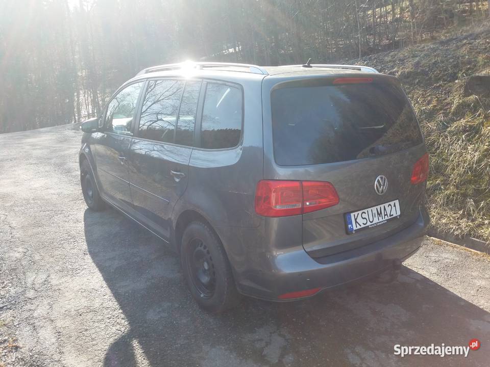 Volkswagen Touran 16 tdi 7 osobowy Rok produkcji 2011 małopolskie Żarnówka sprzedam