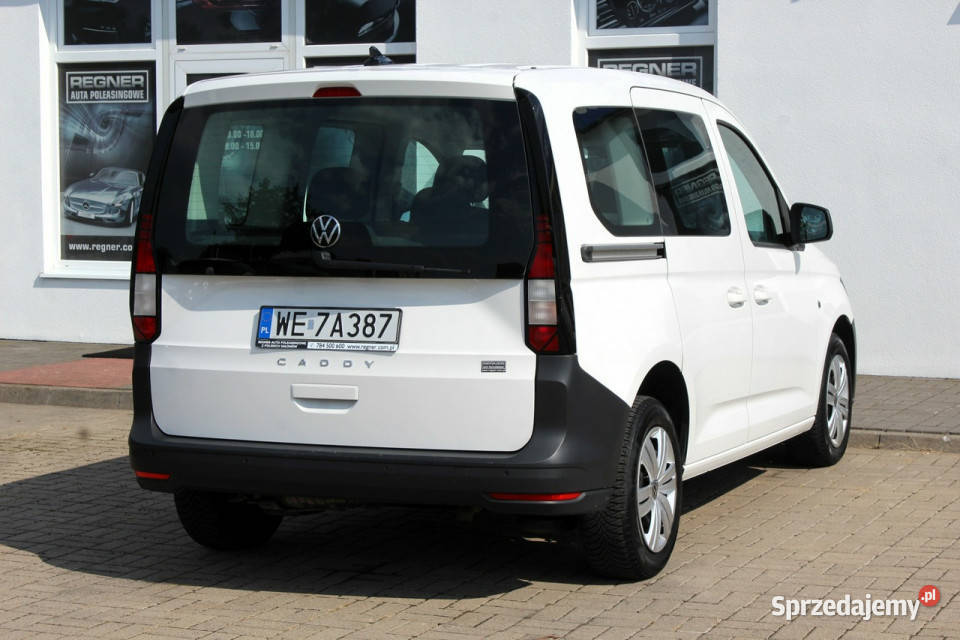 Volkswagen Caddy 20TDISalon VAT23Oryginał Lakier Rok produkcji 2022 Caddy Sokołów