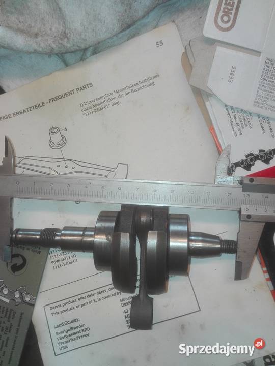Wał korbowy stihl 023 sprzedam