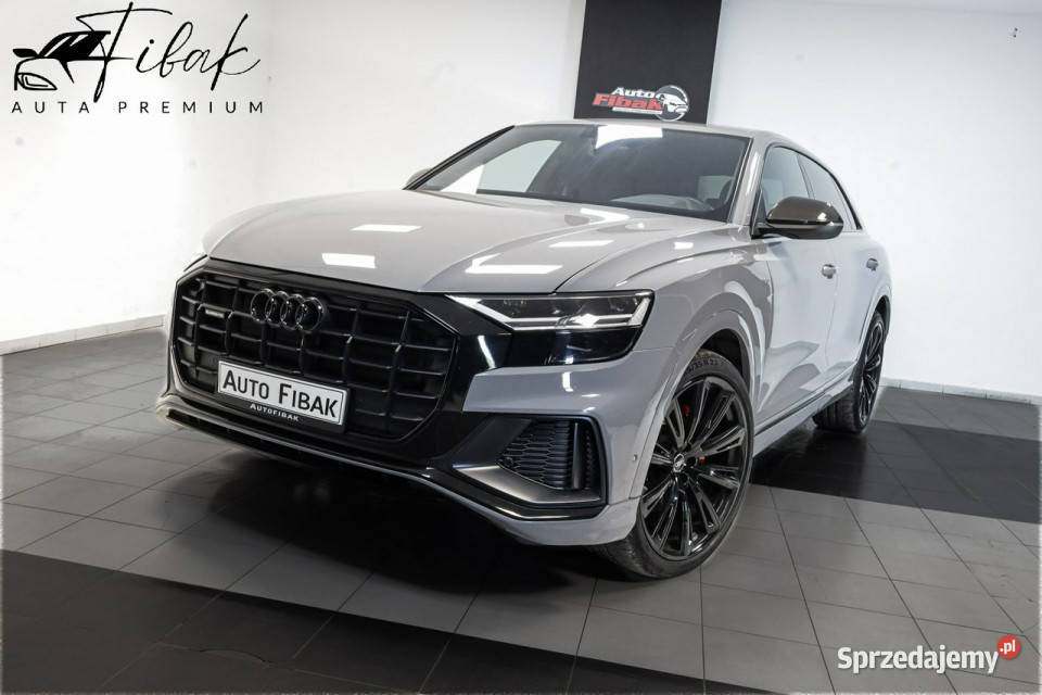 Audi Q8 50TDIQuattroPneumatykaSlinePakiet karbon łódzkie Konstantynów Łódzki