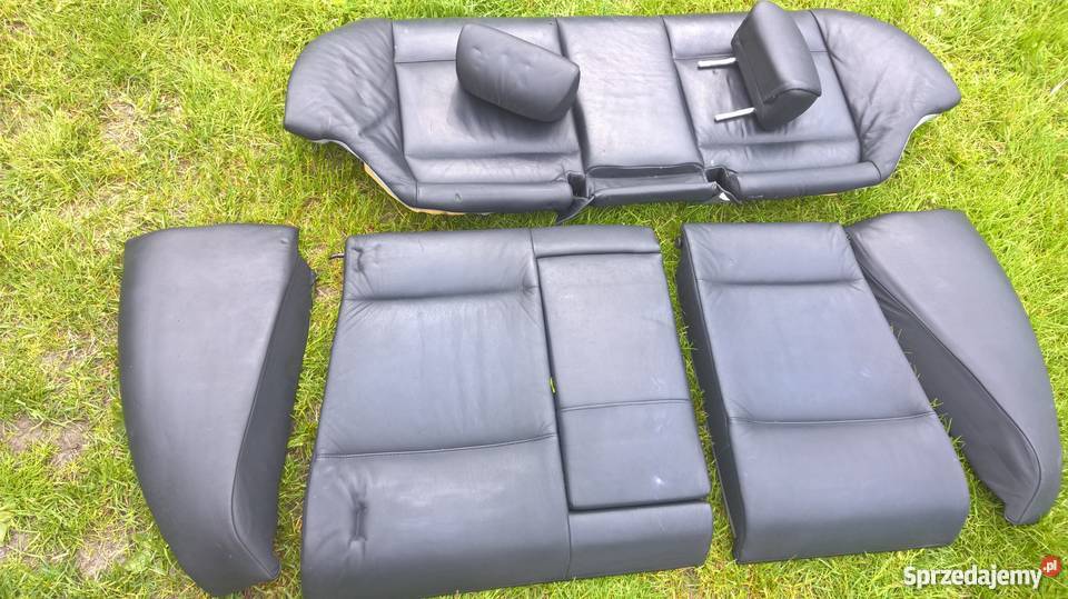 BMW e46 Fotele Skóra Komplet Czyste Sedan 100 osobowe Stawiszyn sprzedam