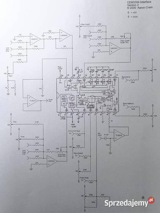 Układ scalony CEM3394 syntezator