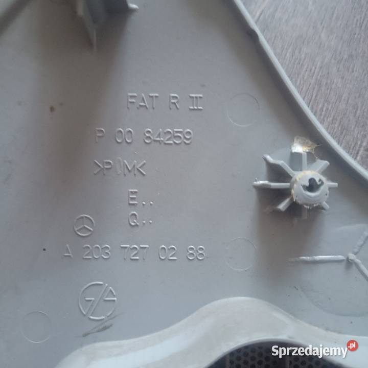 Nakładka głośnika drzwi przednich prawych Choszczno