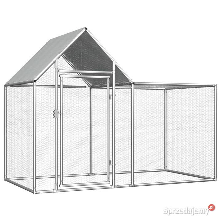 vidaXL Woliera dla kur, 2 x 1 x 1,5 m,144553