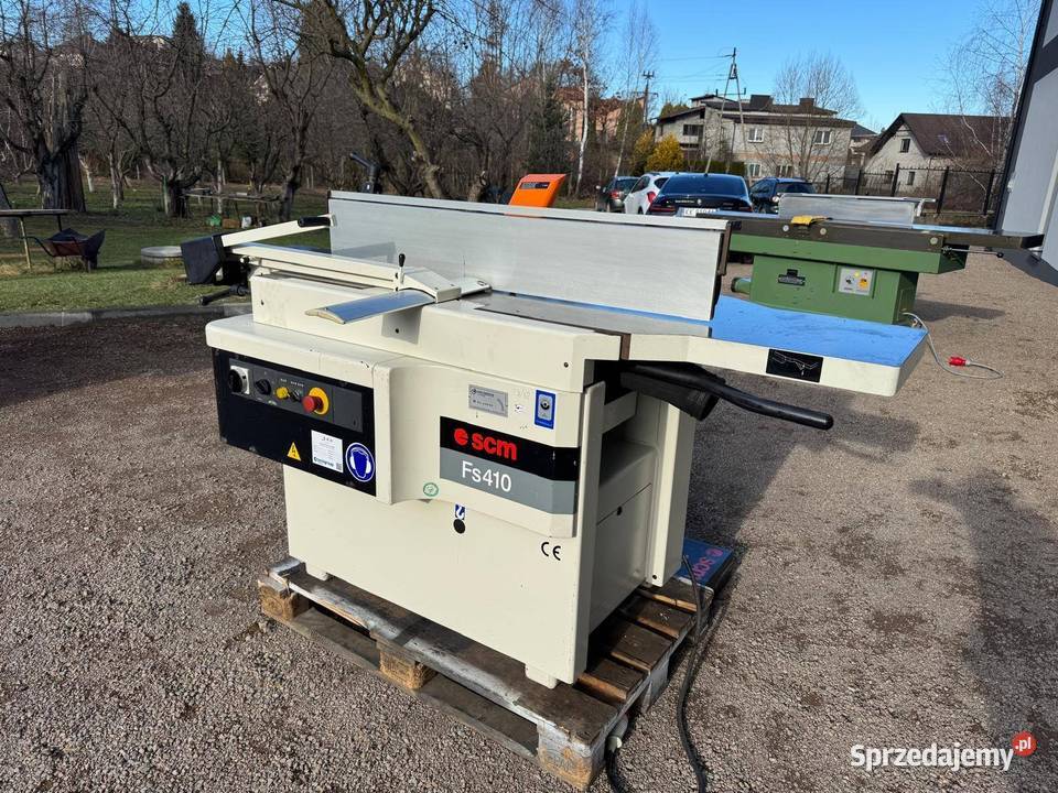 Wyrówniarko grubościówka SCM FS 410 strugarka Kalwaria Zebrzydowska