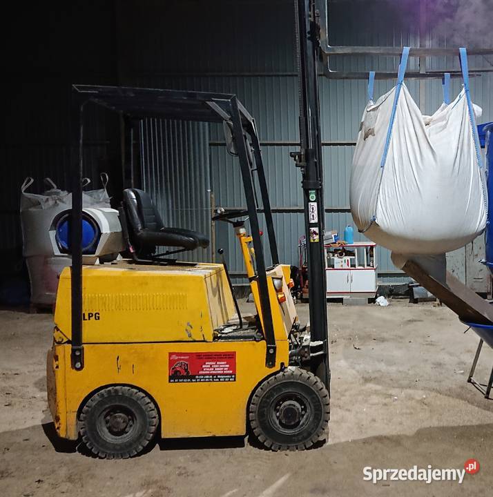 Wózek widłowy widlak Rak 7 z gazem LPG Sitno