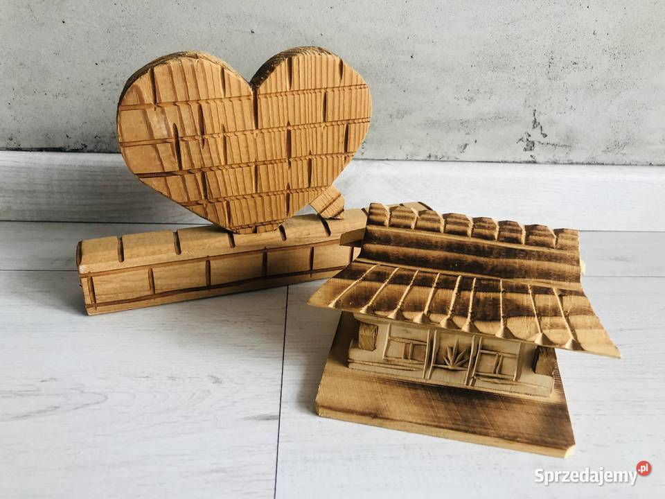 NOWA Skarbonka drewniana wykonana ręczne rzeźba łódzkie Łódź