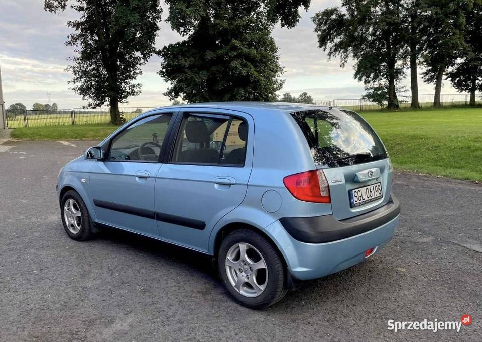Hyundai Getz 11 w benzynie 5 drzwiowy aluminiowe felgi Gliwice