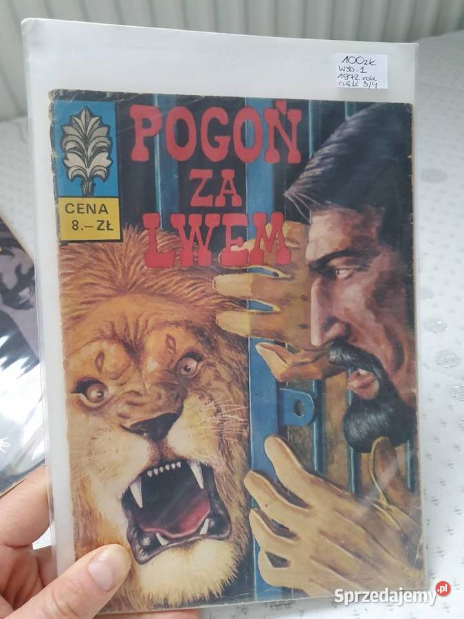 Kapitan Żbik zestaw 4 komiksów kompletna Polskie Gdynia