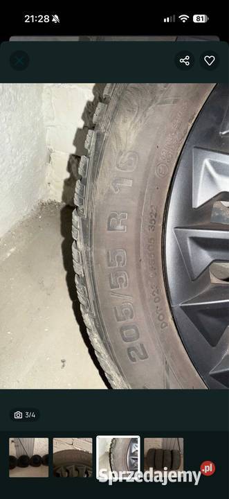 Koła Zimowe vw 16 5x112 Nysa