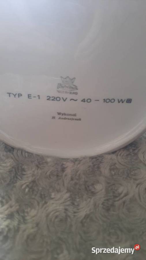 Stara lampa stołowa Oświetlenie Wrocław sprzedam