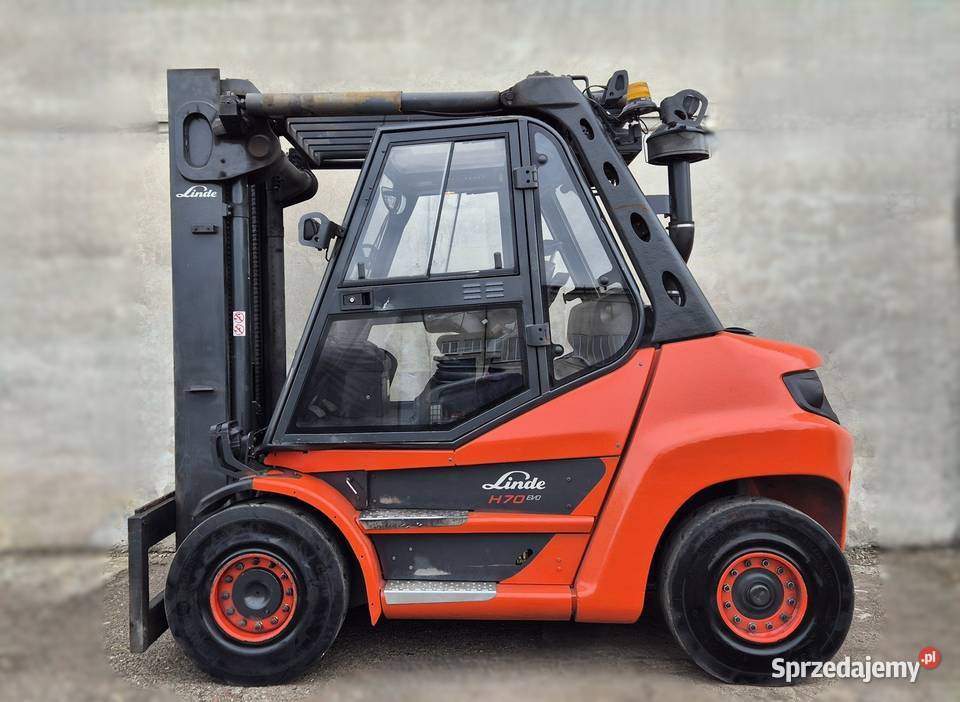 Linde H70D 2019r DIESEL klima 4 sekcje wózek Wózki widłowe Rybnik