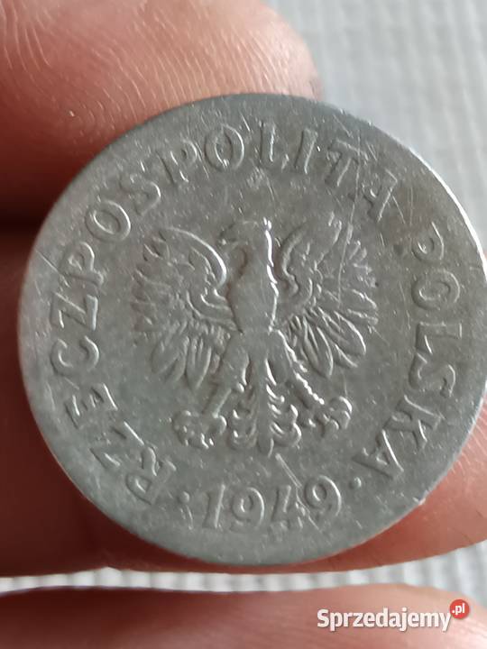 Sprzedam monete 50 gr 1949 r mala skretka sprzedam