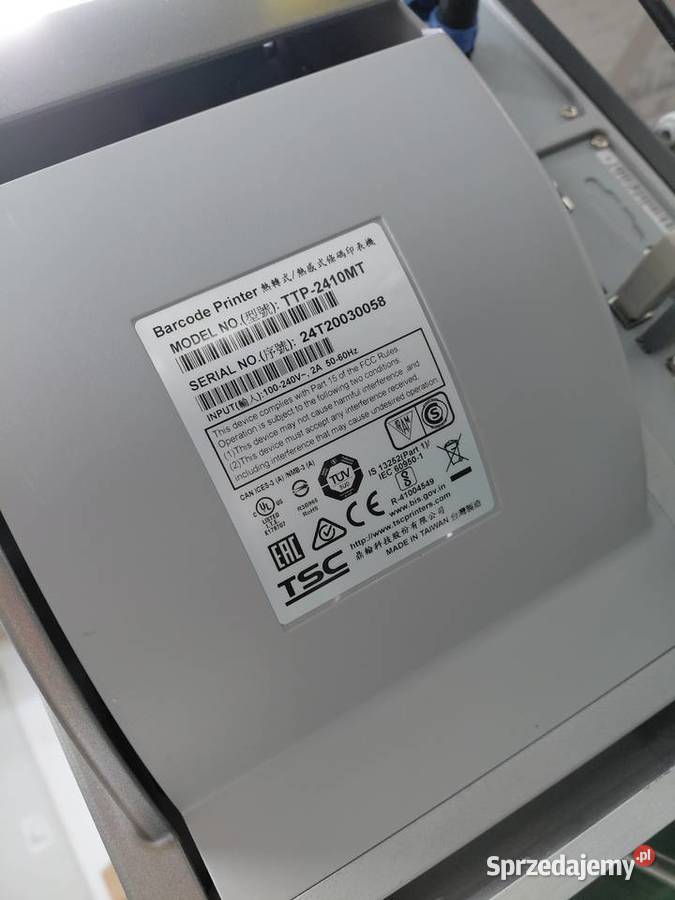 Zestaw drukarka i taśmociąg Gliwice